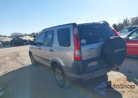 2005 Honda Cr-V Lx из США, поврежденный, VIN JHLRD68565C016078